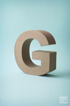 G de cartón kraft