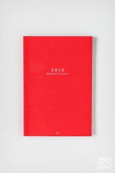 "Small Weekly Planner 2016" - Planificador Semanal Vista 2016